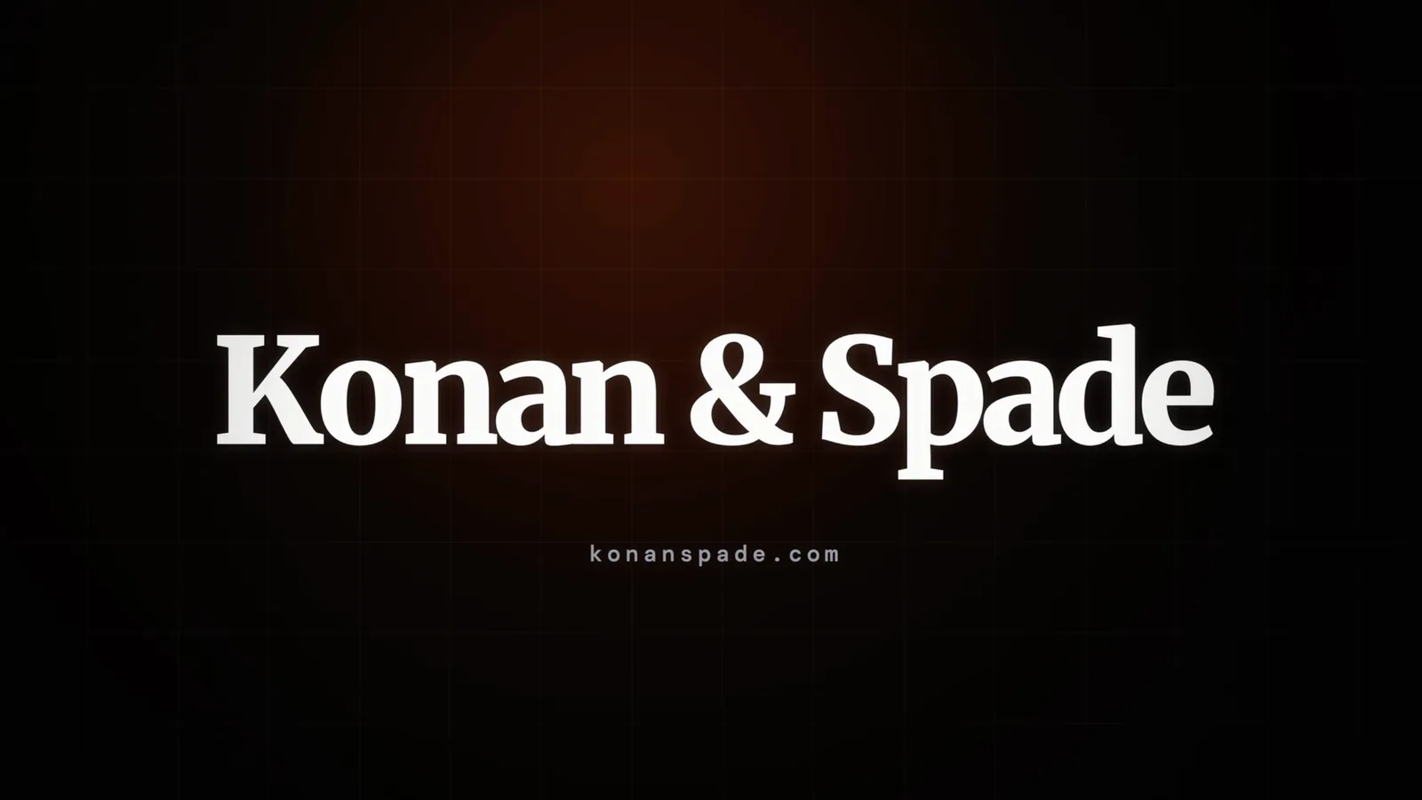 Konan & Spade launch film