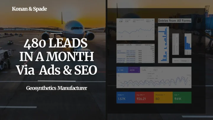 480 Leads Generated in a Month for Geosynthetic Manufacturing Business