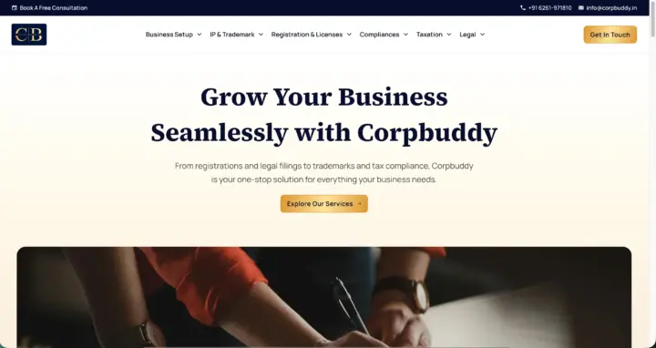 A Modern, Fast & Conversion-Focused Website for India’s Leading Compliance Platform